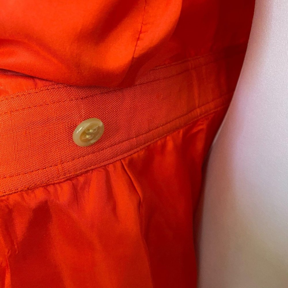 Vintage Isaac Mizrahi 100% Silk Red Wrap D… - Picture 10 of 15